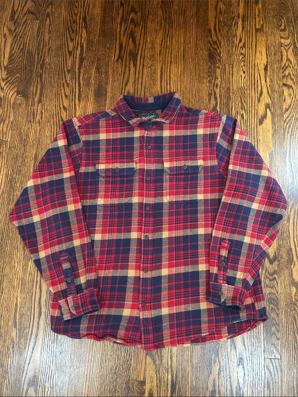 Woolrich Oversized Plaid Shirt